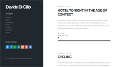 Desktop Screenshot of davidedicillo.com